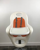 secondhand Boon Flair High Chair, Orange/White