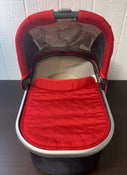 secondhand UPPAbaby Bassinet, 2014, Denny (Red Melange)