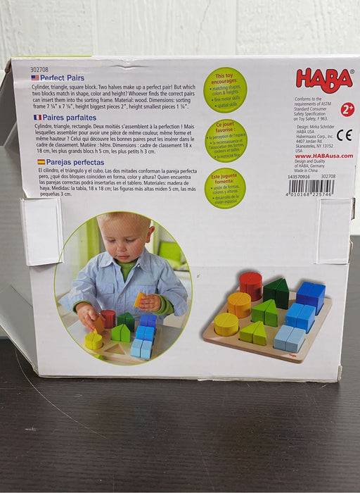 secondhand HABA Perfect Pairs