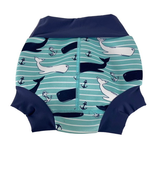 Shop Splash About Happy Nappy Swim Diaper, XL, Vintage Moby at GoodBuy Gear