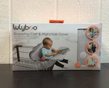 used Lulyboo Shopping Cart And High Chair Cover