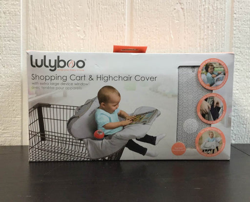 used Lulyboo Shopping Cart And High Chair Cover