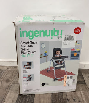 Rent Baby Gear INCLUDING Booster Chair, Ingenuity SmartClean Toddler Booster  Seat