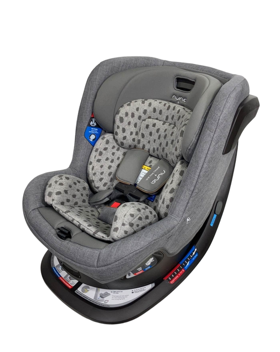 secondhand Nuna Revv Rotating Convertible Car Seat, Brushstroke Dot, 2022