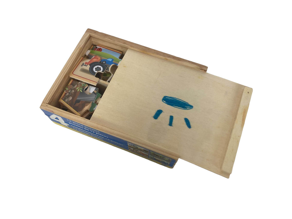 used Melissa & Doug Jigsaw Puzzles In A Box