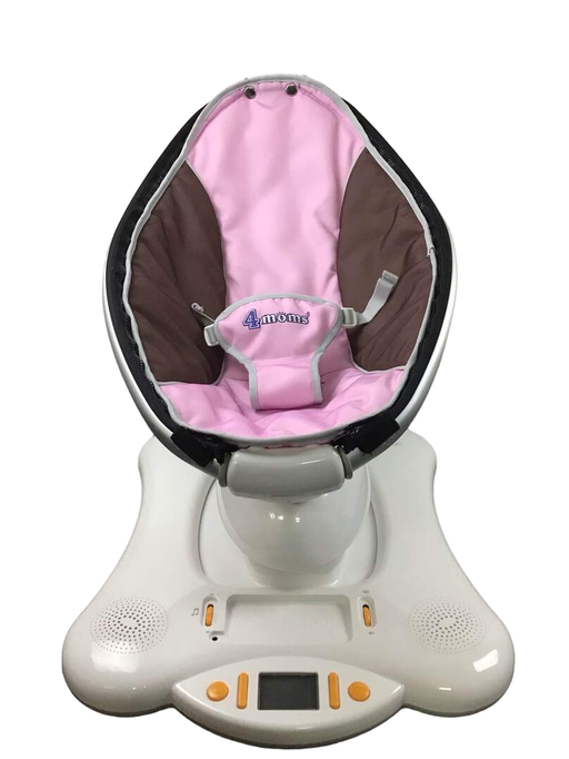 used 4moms MamaRoo Swing, Pink/Brown