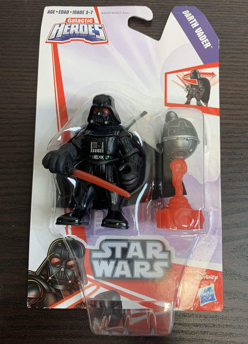 used Star Wars Galactic Heroes Mini Figure, Darth Vader