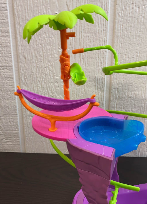 secondhand Polly Pocket Zip Line Adventures Pool Playset