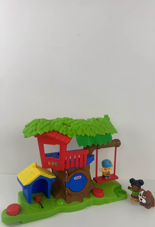 secondhand Fisher Price Little People Swing And Share Treehouse