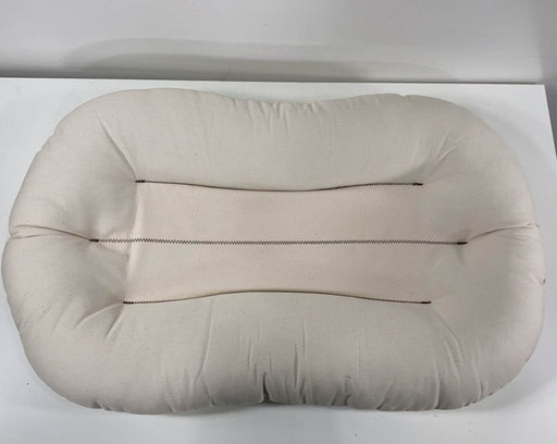 used Snuggle Me Organic Sensory Infant Lounger, Linen