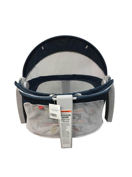 used Fisher Price On-the-Go Baby Dome, Gray