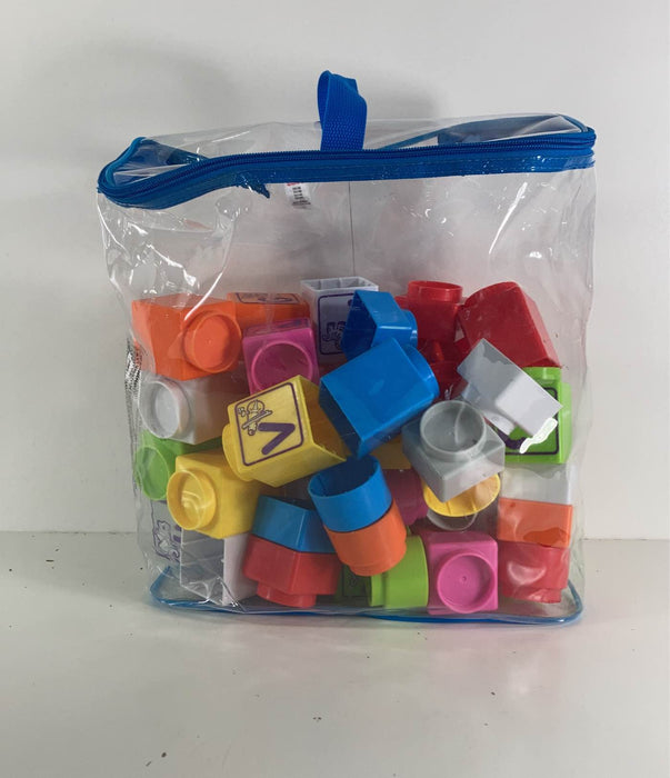 used Fisher Price Little People Stack ‘n Learn Alphabet Blocks