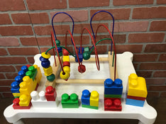 secondhand Mega Bloks Set And Bead Maze