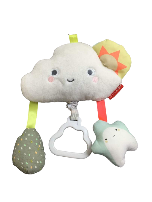 used Skip Hop Silver Lining Cloud Jitter Stroller Toy