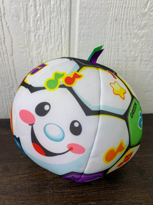 Shop Fisher Price Laugh & Learn Singin’ Soccer Ball at GoodBuy Gear