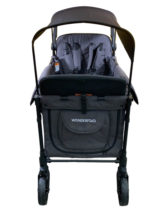 secondhand Wonderfold W4 Elite Stroller Wagon, Charcoal Gray, 2023