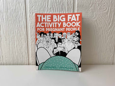 used Jordan Reid The Big Fat Activity Book for Pregnant People