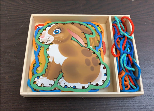 used Melissa & Doug Lace & Trace