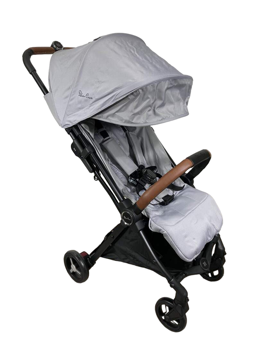 used Silver Cross Jet 3 Super Compact Stroller, 2022, Silver