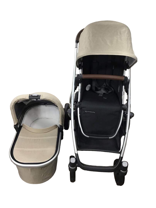 secondhand UPPAbaby VISTA V2 Stroller, Declan (Oat Melange), 2021