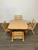 used Angeles Natural Wood Toddler Activity Table And Chairs