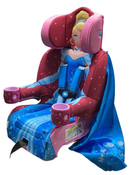 used KidsEmbrace 2-in-1 Combination Harness Booster Car Seat, Cinderella Pink, 2022