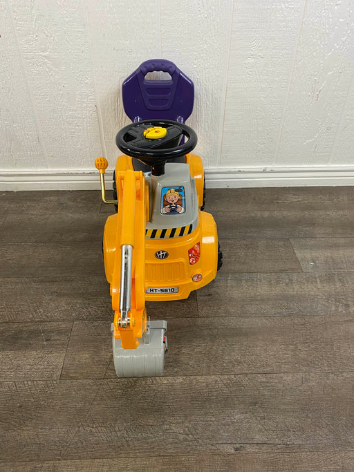 used Poco Divo Digger Scooter, Ride-on Excavator