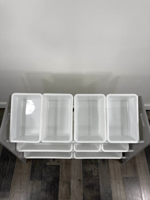 used Delta Children Deluxe Multi-bin Toy Organizer With Storage Bins