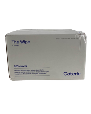 Coterie Baby Wipes, Pack of 4