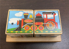secondhand Melissa & Doug Sound Blocks, Vehicles