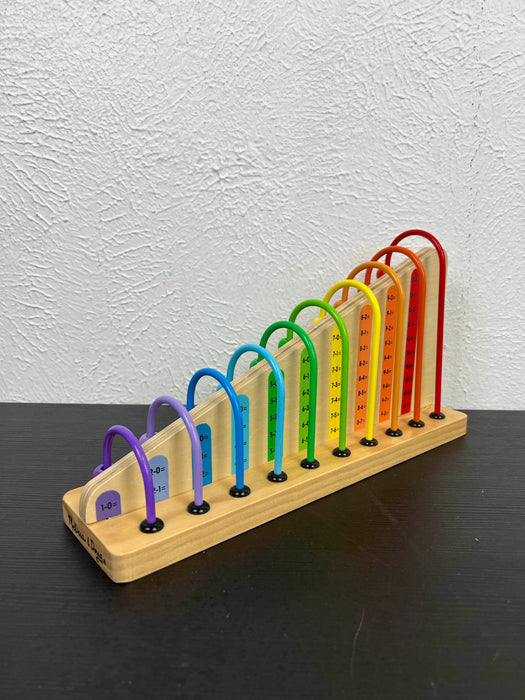 secondhand Melissa & Doug Add And Subtract Abacus