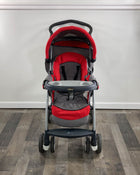 secondhand Chicco Cortina Magic Travel System Stroller, 2014, - black grey and red