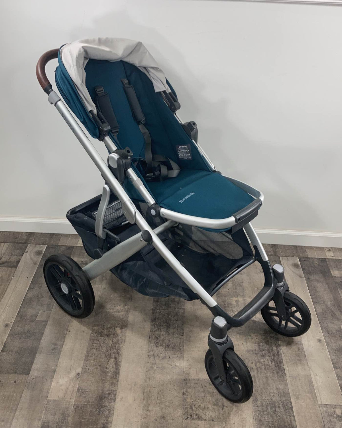 UPPAbaby VISTA V2 Stroller, 2021, Finn (Deep Sea)