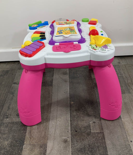 secondhand Leap Frog Learn And Groove Musical Table, Pink