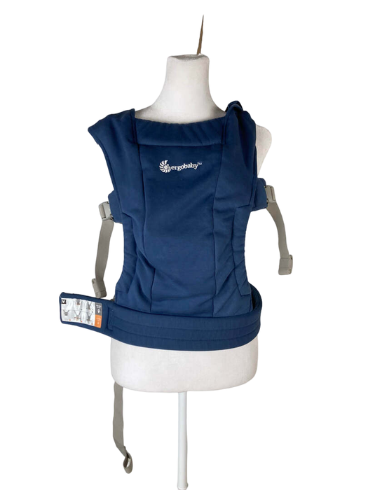 used Ergobaby Embrace Baby Carrier, Soft Navy