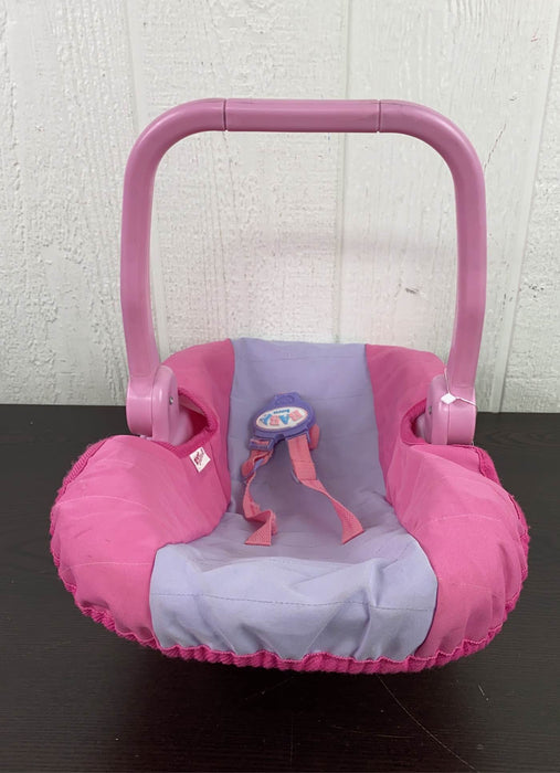 secondhand Zapf Creation Baby Born Chou Chou Doll Car Seat