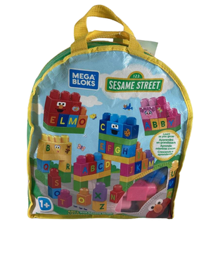 Mega bloks sesame street 2024 let's build sesame street