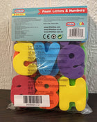 secondhand Little Tikes Foam Letters & Numbers