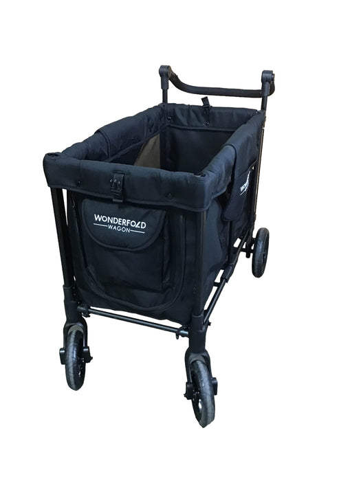 secondhand Wonderfold W2 Original Multifunctional Double Stroller Wagon, Black, 2021