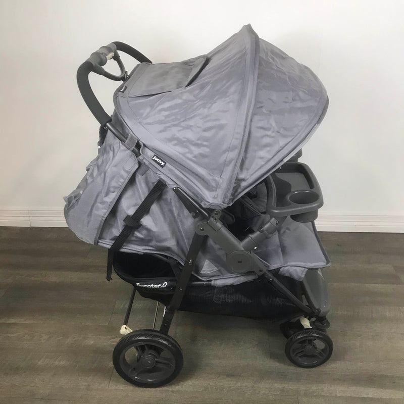 Joovy Scooter X2 Double Stroller, 2020, Charcoal
