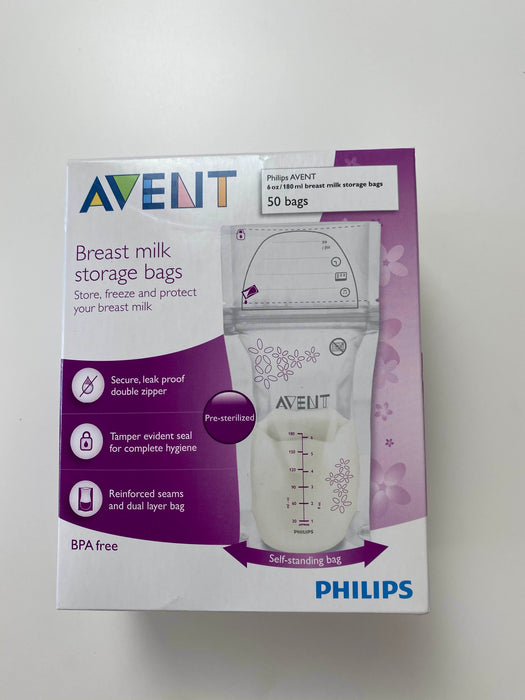 used Philips Avent Breast Milk Storage Bags