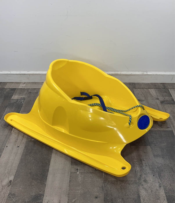used Wham-O Toddler Toboggan, Yellow