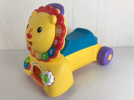 used Fisher Price 3-in-1 Sit, Stride, and Ride Lion Toy