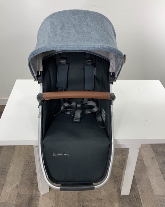 used UPPAbaby VISTA RumbleSeat V2, 2015+, 2021, Greyson (Charcoal Melange)