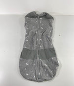 used Happiest Baby Sleepea Swaddle, Large, Graphite Gray Planets