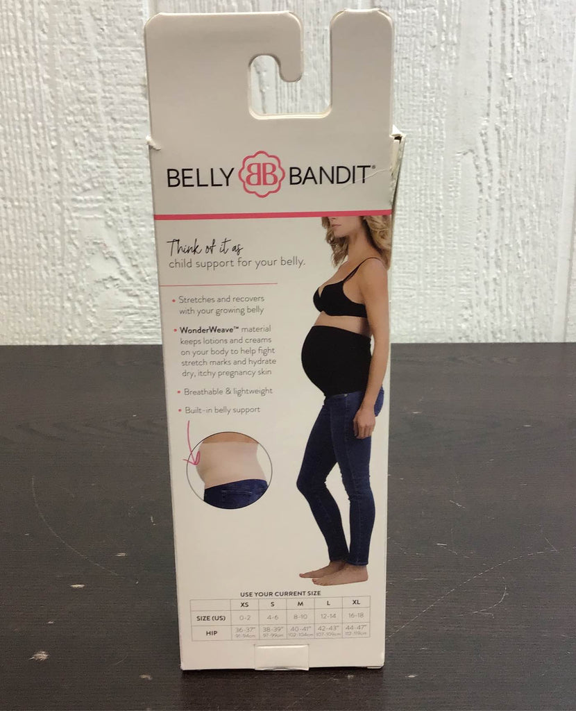 Belly Bandit Belly Boost Pregnancy Support Wrap, S (46), Black