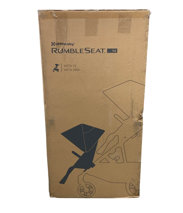 secondhand UPPAbaby VISTA RumbleSeat V2, 2015+, 2022, Emmett (Green Melange)