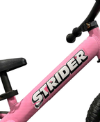 secondhand Strider Balance Bike 12” Classic, Pink