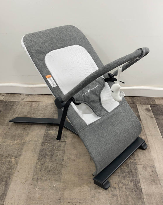secondhand Baby Delight Go With Me Alpine Deluxe Portable Bouncer, Charcoal