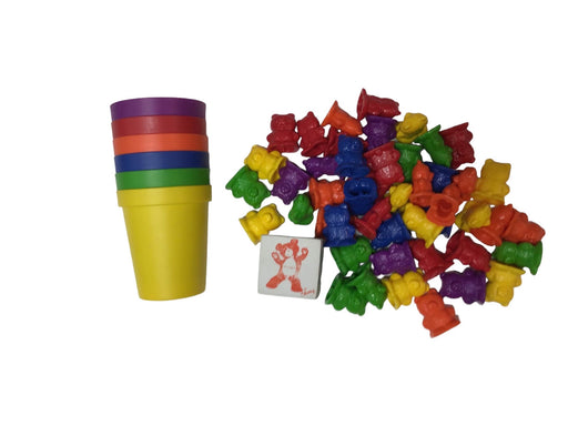 used Skoolzy Rainbow Counting Bears